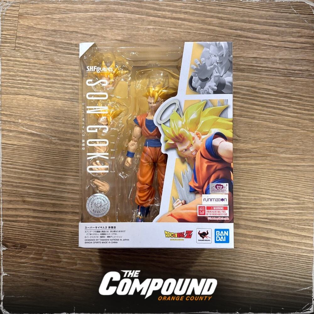 SH Figuarts - Dragon Ball Z - Super Saiyan 3 Son Goku - Japanese - New